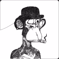 Scrubby Ape Artwork #3433