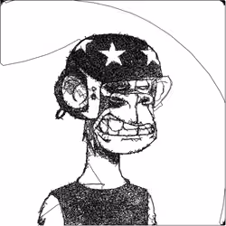Scrubby Ape Artwork #1222