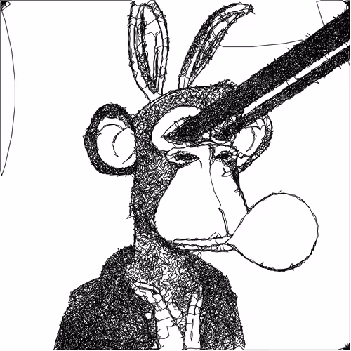 Scrubby Ape Artwork #3645