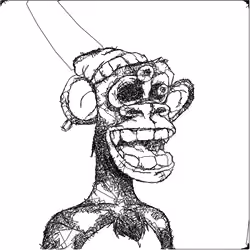 Scrubby Ape Artwork #1390