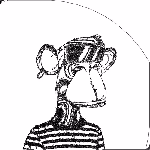Scrubby Ape Artwork