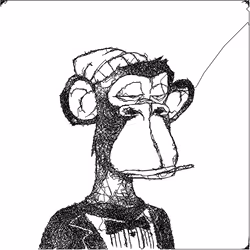 Scrubby Ape Artwork #1224