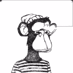 Scrubby Ape Artwork #3656