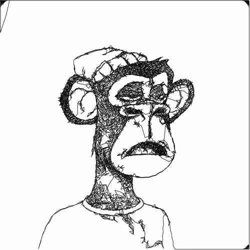 Scrubby Ape Artwork