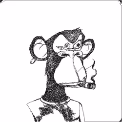 Scrubby Ape Artwork #3449