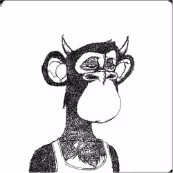 Scrubby Ape Artwork #2100