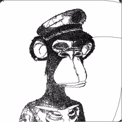 Scrubby Ape Artwork #1243