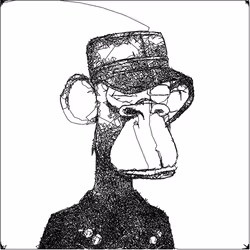 Scrubby Ape Artwork #3205