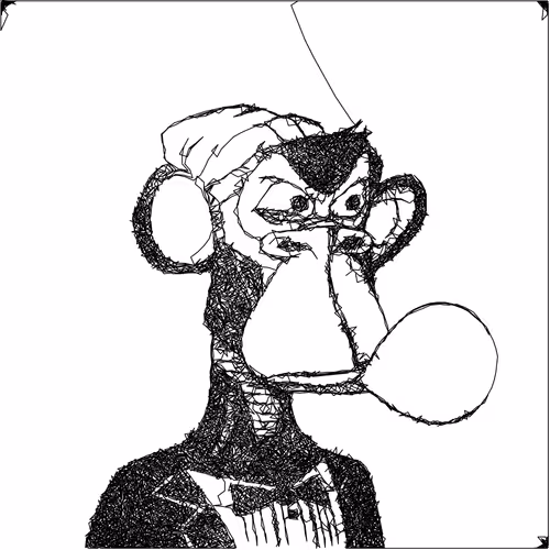 Scrubby Ape Artwork