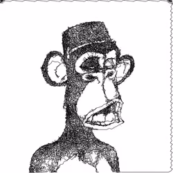 Scrubby Ape Artwork #3657