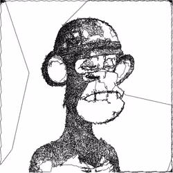 Scrubby Ape Artwork #3045