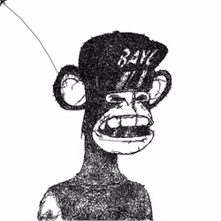 Scrubby Ape Artwork #3707