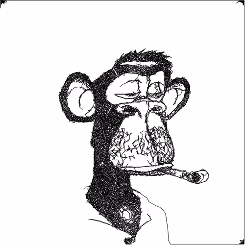 Scrubby Ape Artwork