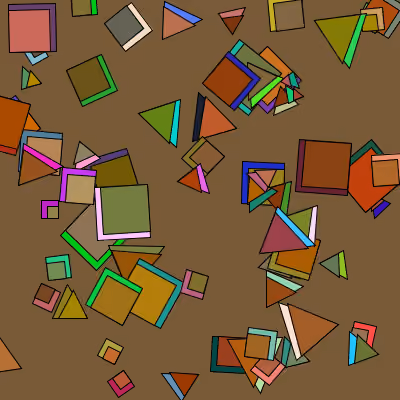 Squares & Triangles 222