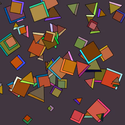 Squares Triangles