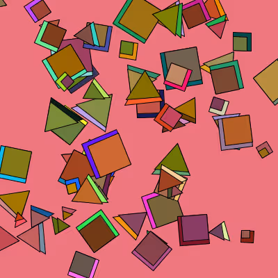 Squares Triangles