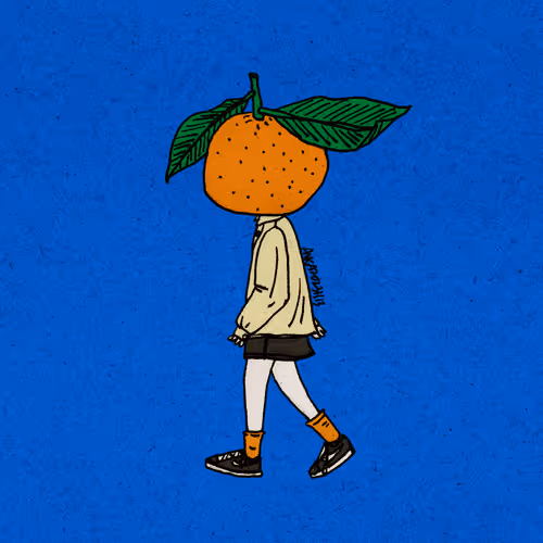 Tangerine Daydreams By Anka