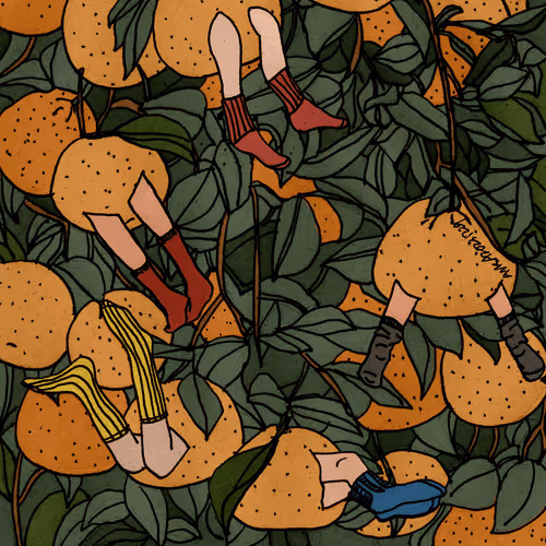 Tangerine Daydreams By Anka