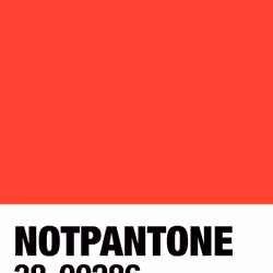 NOTPANTONE - 3D Glasses Red