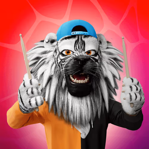 Puffy Lions By Tecate Pal Norte