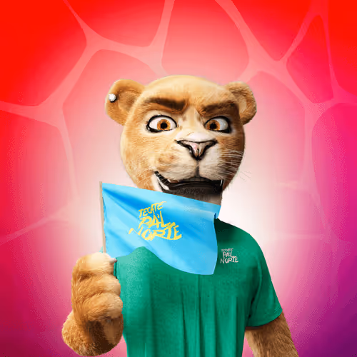 Puffy Lions By Tecate Pal Norte