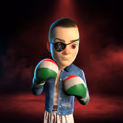 Boxing boy #954