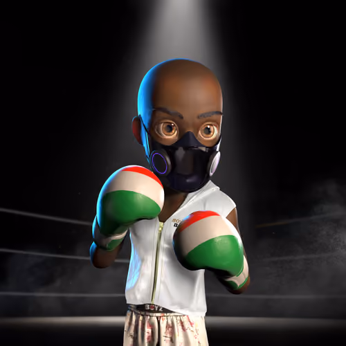 Boxing boy #3671