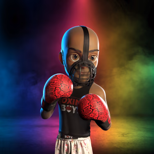 Boxing boy #3490