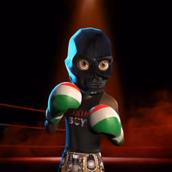 Boxing boy #3465