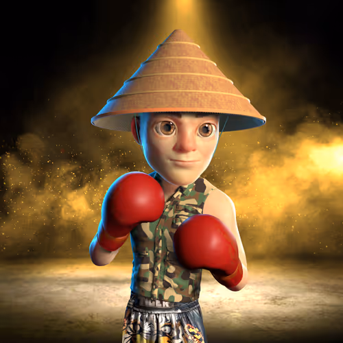 Boxing boy #4995