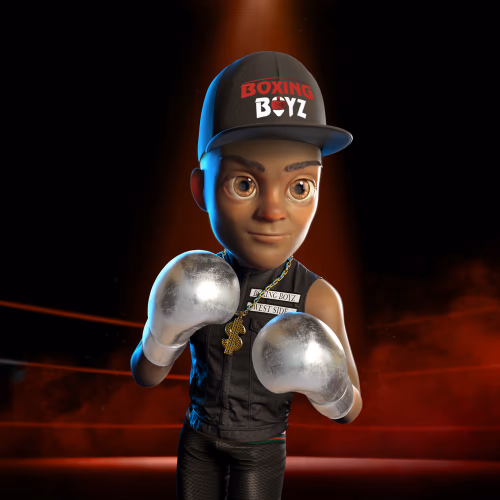 Boxing boy #5004