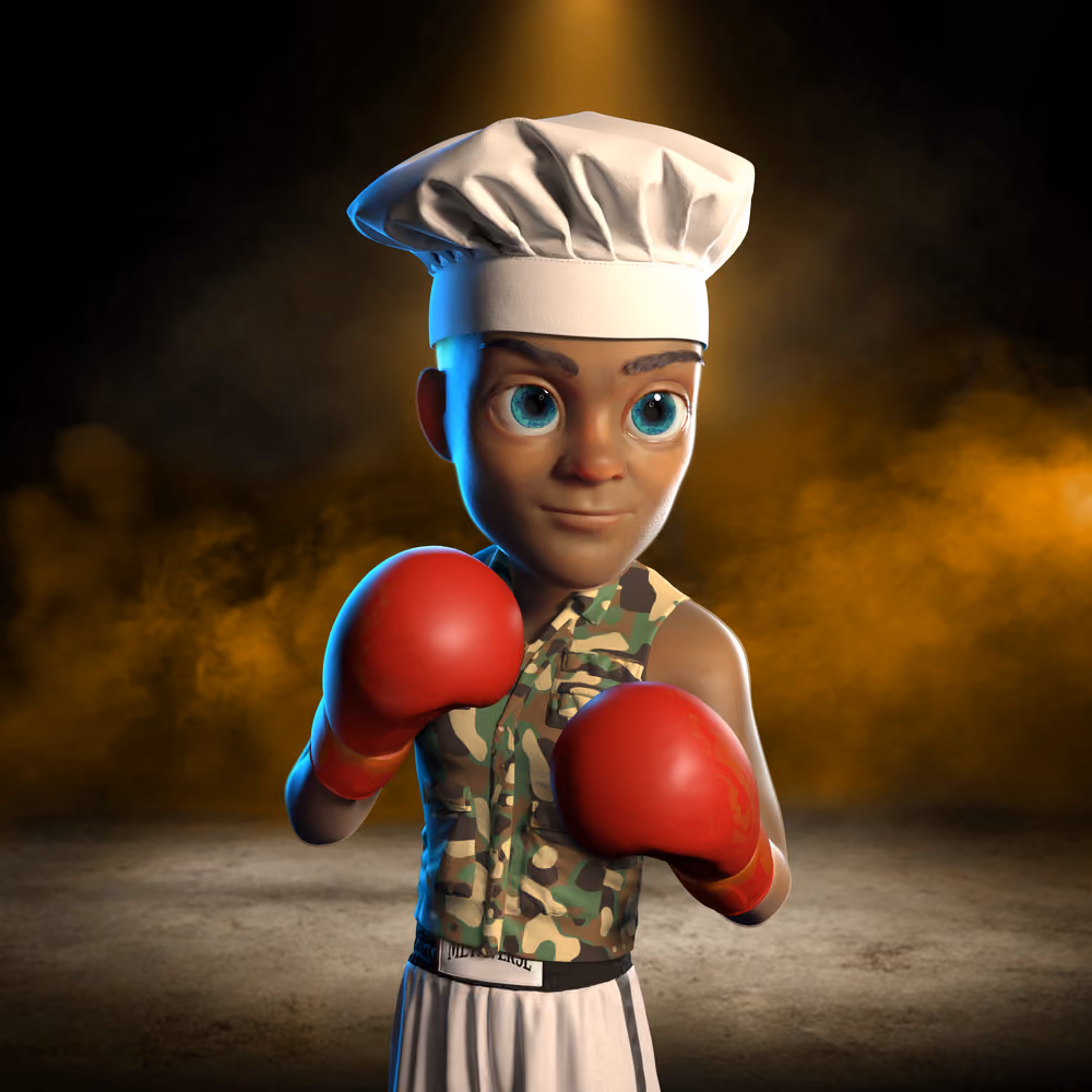 Boxing boy #4984