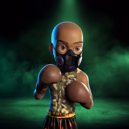 Boxing boy #3212