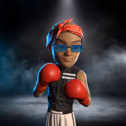 Boxing boy #669