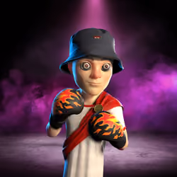 Boxing boy #2403