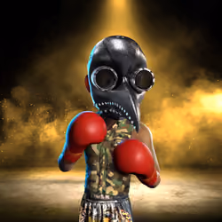 Boxing boy #3482