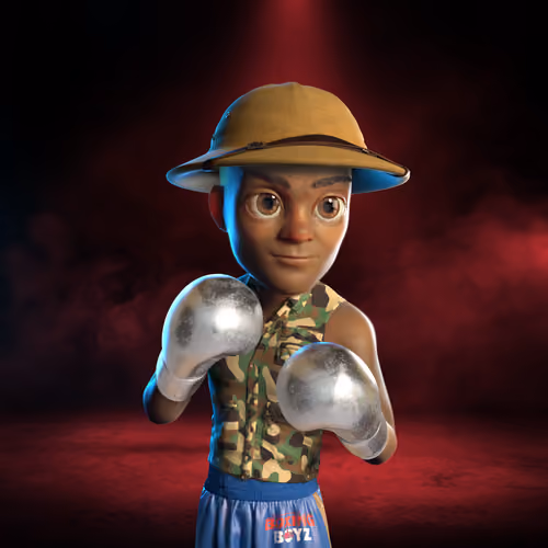 Boxing boy #3816