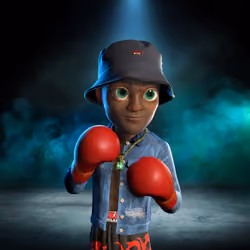Boxing boy #4005
