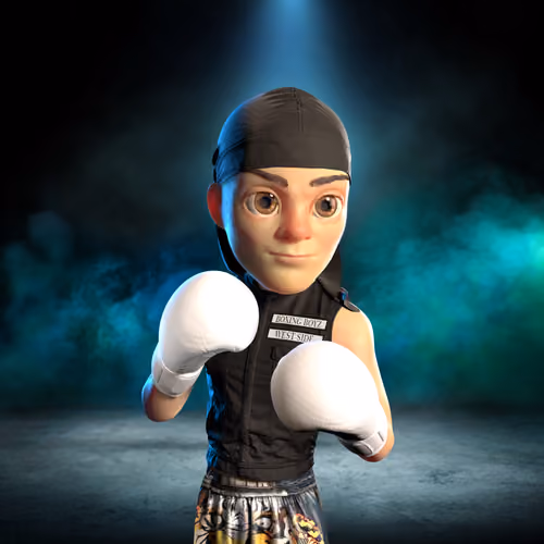 Boxing boy #4089
