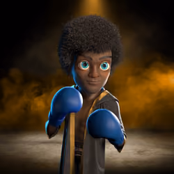 Boxing boy #3787