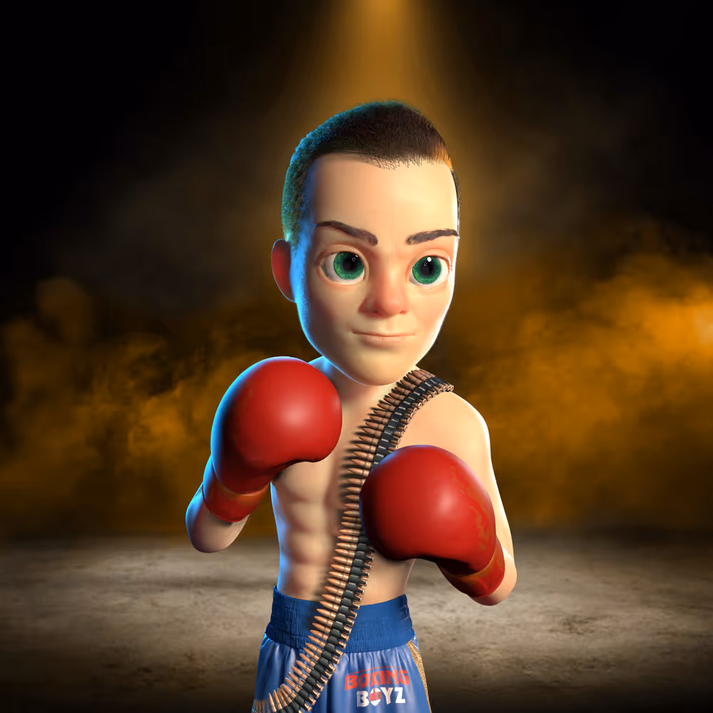 Boxing boy #4978