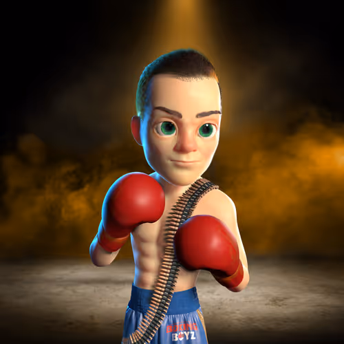Boxing boy #4978