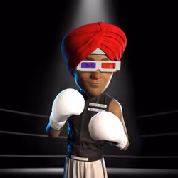 Boxing boy #1058