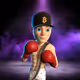 Boxing boy #4950