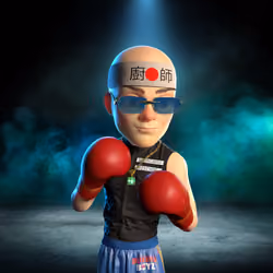 Boxing boy #955