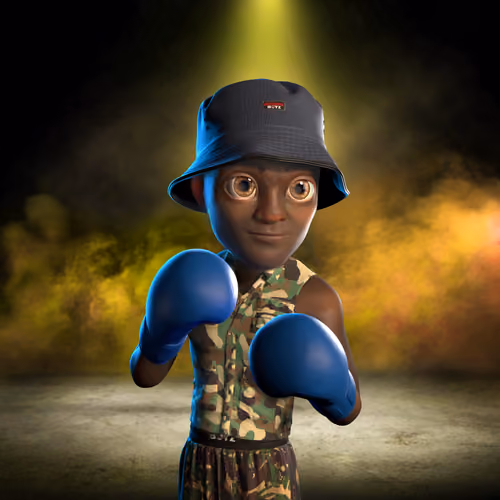 Boxing boy #4992