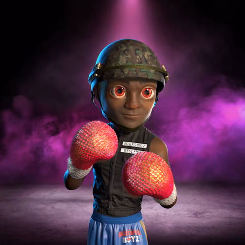 Boxing boy #3809