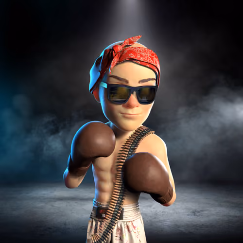 Boxing boy #596