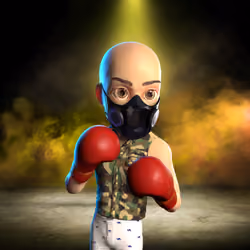 Boxing boy #3344
