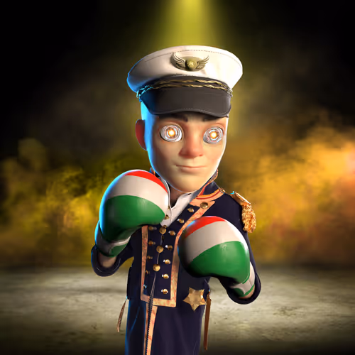 Boxing boy #2198